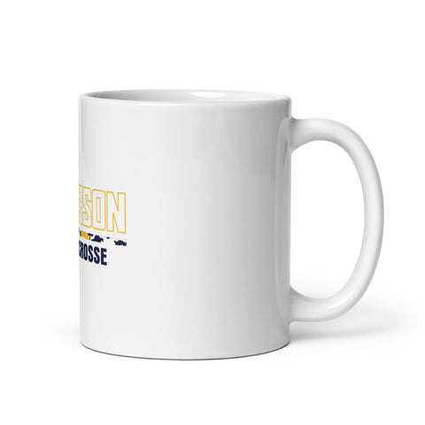 Jefferson White glossy mug