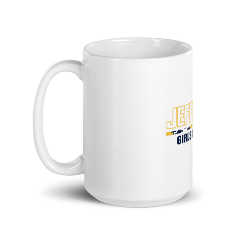 Jefferson White glossy mug