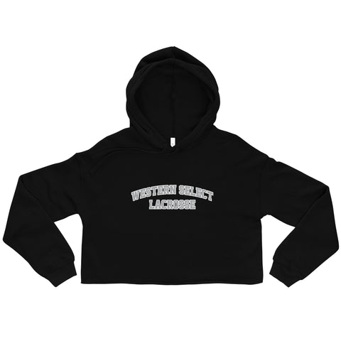 WL Text Crop Hoodie