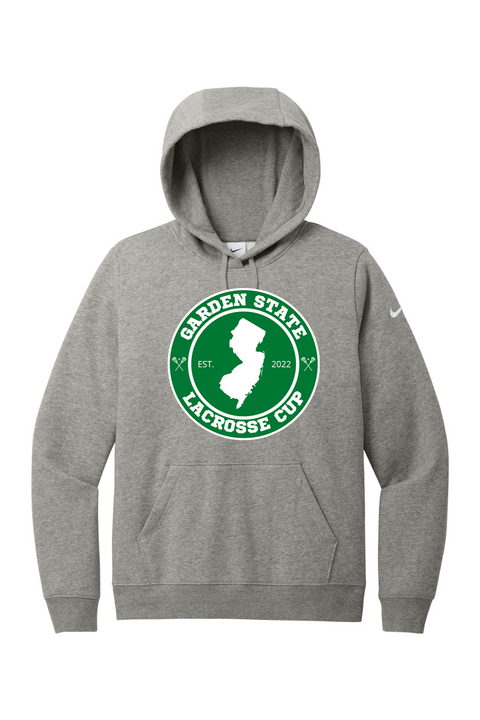 Nike Ladies Club Fleece Sleeve Swoosh Pullover Hoodie