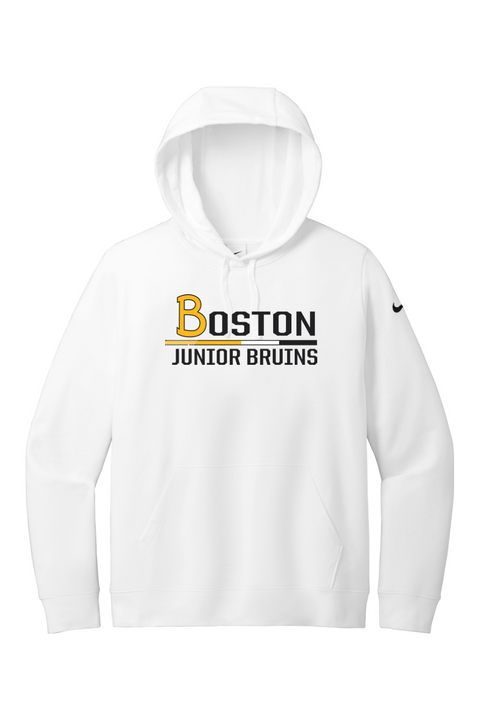 Nike Ladies Club Fleece Sleeve Swoosh Pullover Hoodie