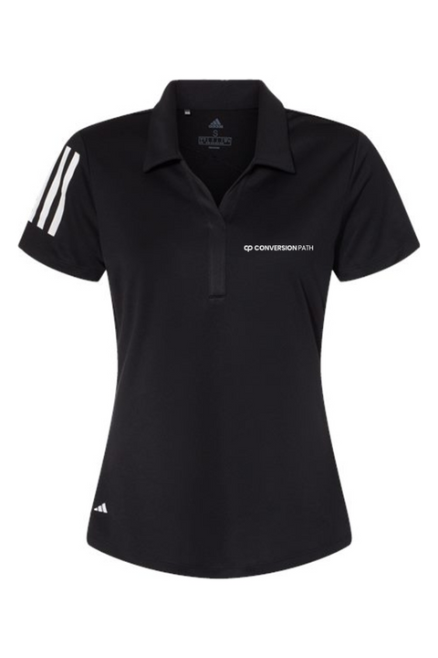 Adidas Women's Floating 3-Stripes Polo