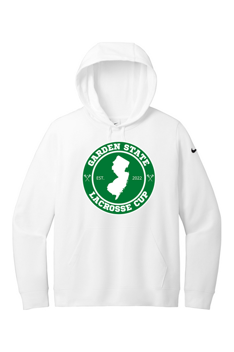 Nike Ladies Club Fleece Sleeve Swoosh Pullover Hoodie