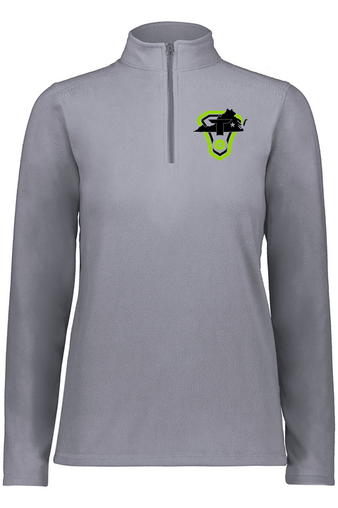 Augusta Sportswear Women's Eco Revive™ Micro-Lite Fleece Quarter-Zip Pullover