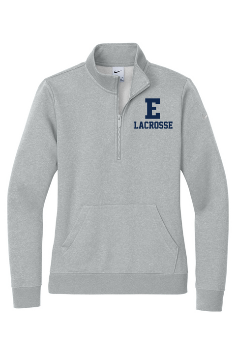 Nike Ladies Club Fleece Sleeve Swoosh 1/2-Zip