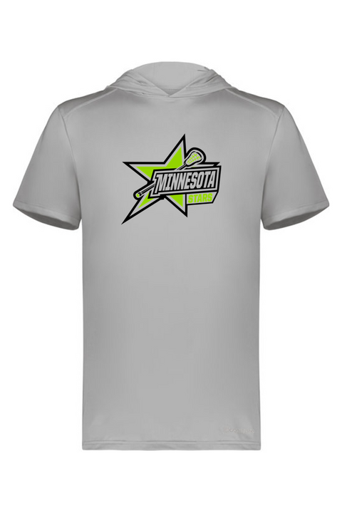 Holloway Adult Short Sleeve Hoodie Powered by Coolcore