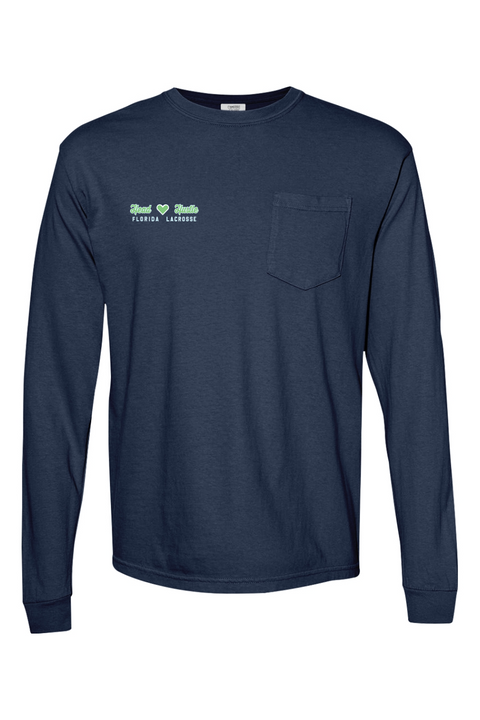Comfort Colors Ringspun Long Sleeve Pocket T-Shirt