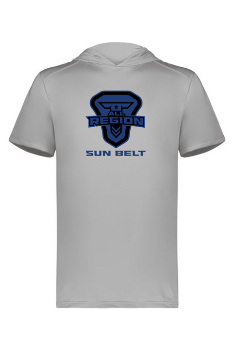 Holloway Adult Short Sleeve Hoodie Powered by Coolcore
