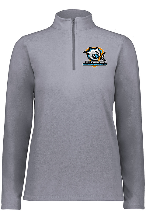Augusta Sportswear Women's Eco Revive™ Micro-Lite Fleece Quarter-Zip Pullover