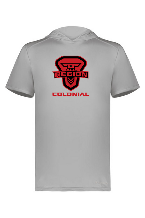 Holloway Adult Short Sleeve Hoodie Powered by Coolcore