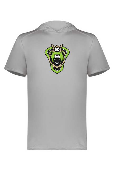 Holloway Adult Short Sleeve Hoodie Powered by Coolcore