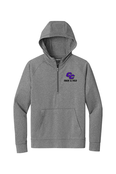 Sport-Tek Sport-Wick Stretch 1/2-Zip Hoodie