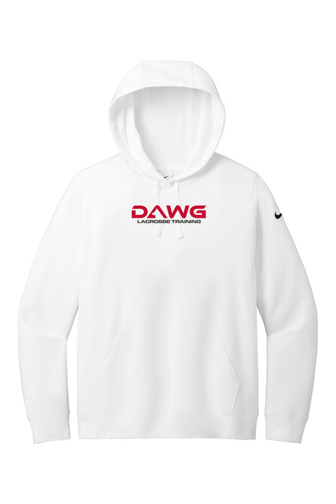 Nike Ladies Club Fleece Sleeve Swoosh Pullover Hoodie