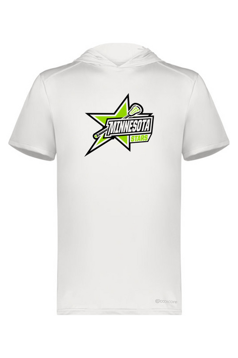 Holloway Adult Short Sleeve Hoodie Powered by Coolcore
