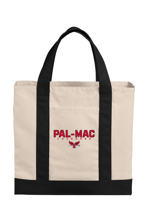 Port Authority Cotton Canvas Two-Tone Tote