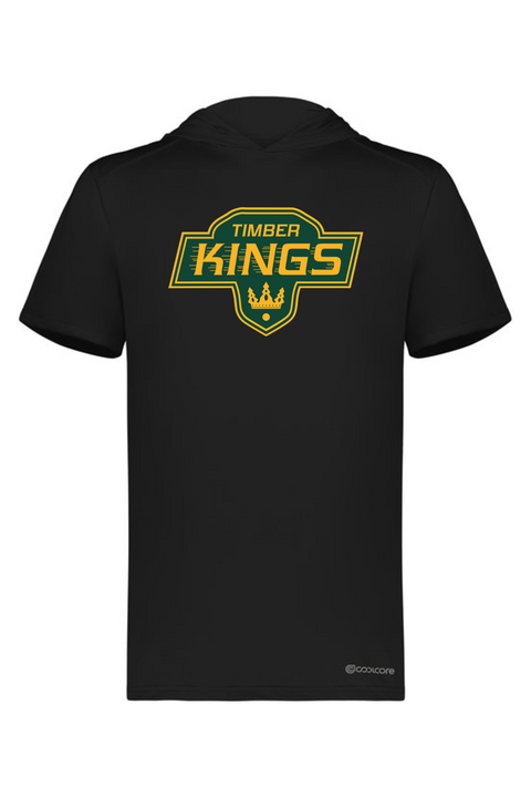 Holloway Adult Short Sleeve Hoodie Powered by Coolcore
