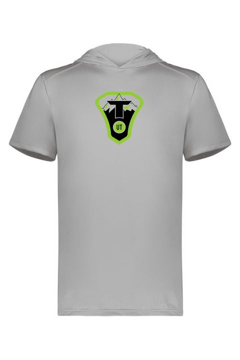 Holloway Adult Short Sleeve Hoodie Powered by Coolcore
