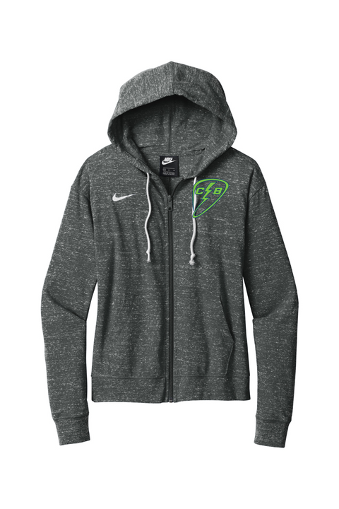 Nike Ladies Gym Vintage Full-Zip Hoodie