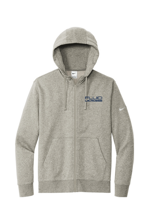 Nike Club Fleece Sleeve Swoosh Full-Zip Hoodie