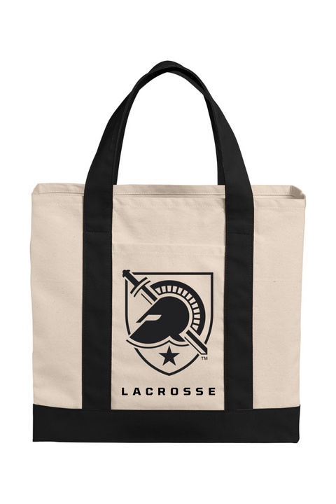 Port Authority Cotton Canvas Two-Tone Tote