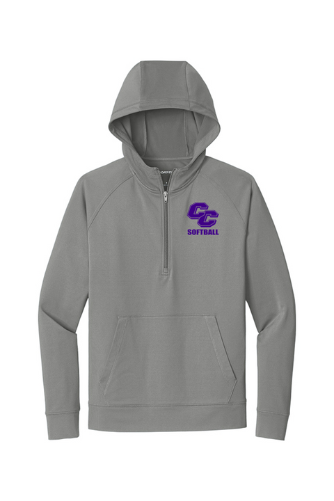 Sport-Tek Sport-Wick Stretch 1/2-Zip Hoodie