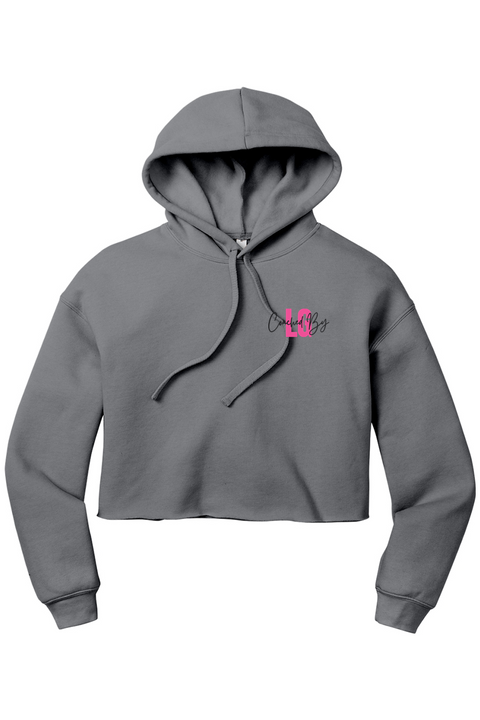 BELLA+CANVAS Women’s Sponge Fleece Cropped Fleece Hoodie