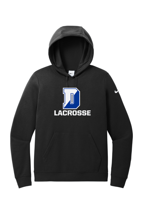 Nike Ladies Club Fleece Sleeve Swoosh Pullover Hoodie