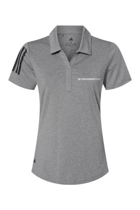 Adidas Women's Floating 3-Stripes Polo