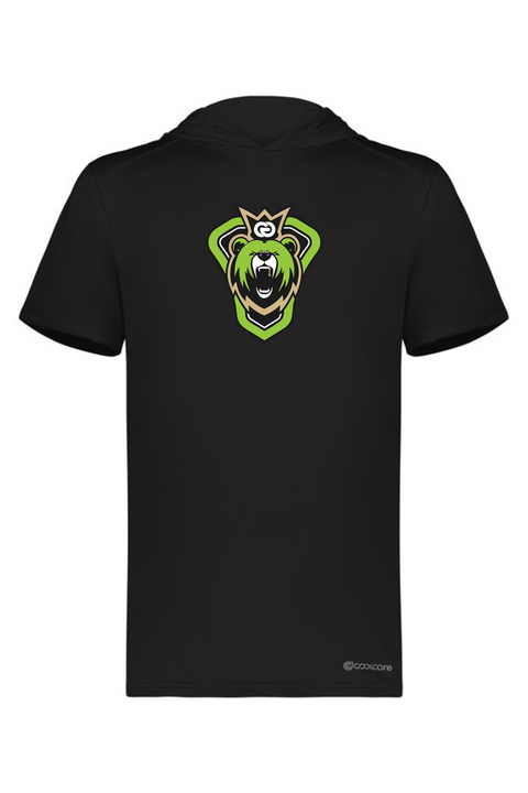 Holloway Adult Short Sleeve Hoodie Powered by Coolcore