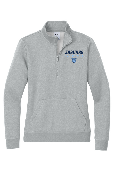 Nike Ladies Club Fleece Sleeve Swoosh 1/2-Zip