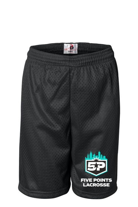 Badger Youth Pro Mesh 6" Shorts