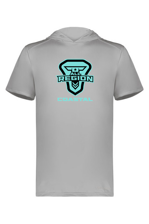 Holloway Adult Short Sleeve Hoodie Powered by Coolcore