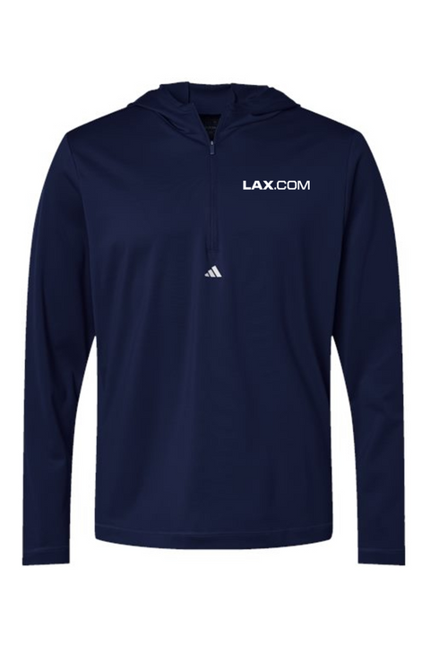 Adidas Lightweight Performance Quarter-Zip Hooded Pullover
