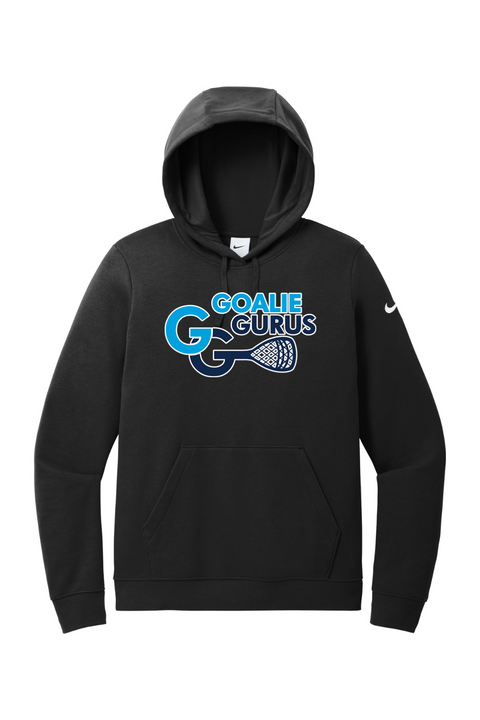 Nike Ladies Club Fleece Sleeve Swoosh Pullover Hoodie