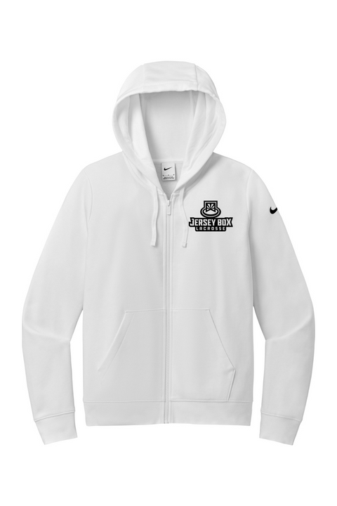 Nike Ladies Club Fleece Sleeve Swoosh Full-Zip Hoodie