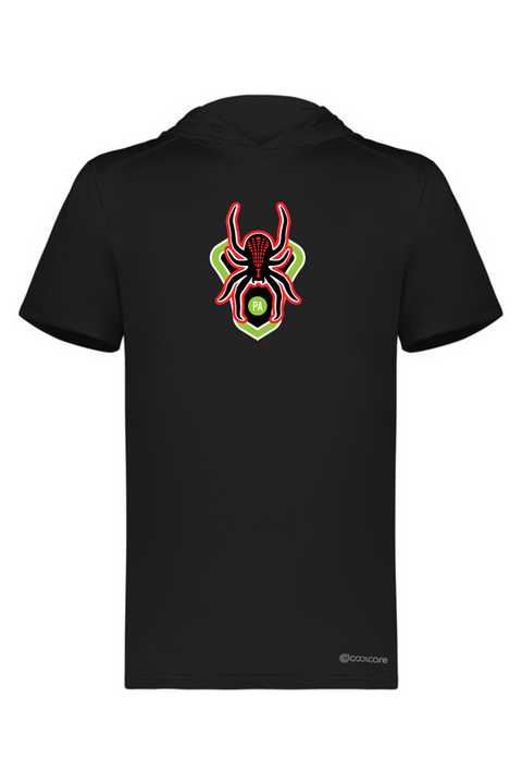 Holloway Adult Short Sleeve Hoodie Powered by Coolcore