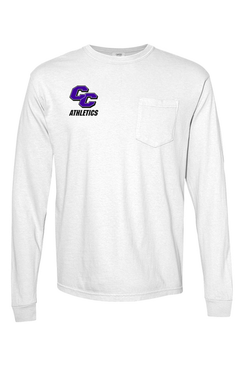 Comfort Colors Ringspun Long Sleeve Pocket T-Shirt