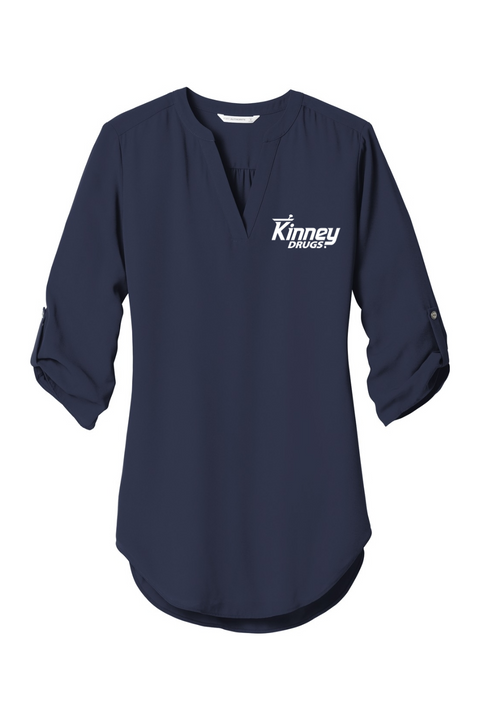 Port Authority Ladies 3/4-Sleeve Tunic Blouse