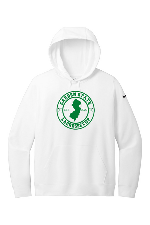 Nike Ladies Club Fleece Sleeve Swoosh Pullover Hoodie