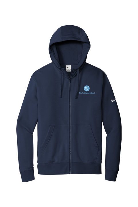 Nike Club Fleece Sleeve Swoosh Full-Zip Hoodie