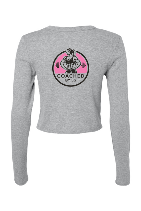 BELLA + CANVAS Women's Micro Rib Long Sleeve Baby Tee