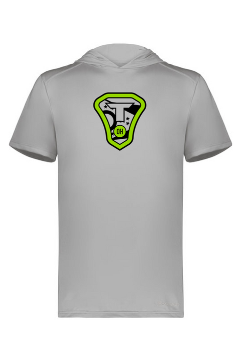 Holloway Adult Short Sleeve Hoodie Powered by Coolcore