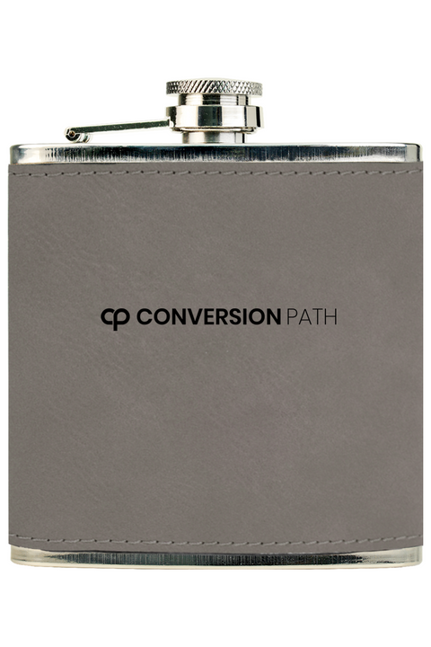 Leatherette Stainless Steel Flask