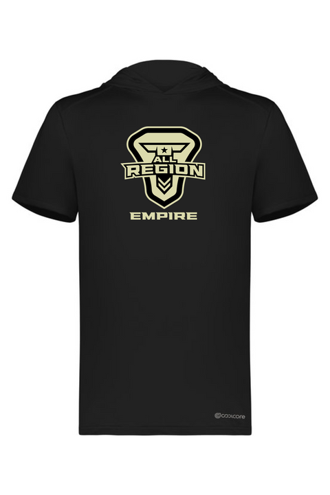 Holloway Adult Short Sleeve Hoodie Powered by Coolcore