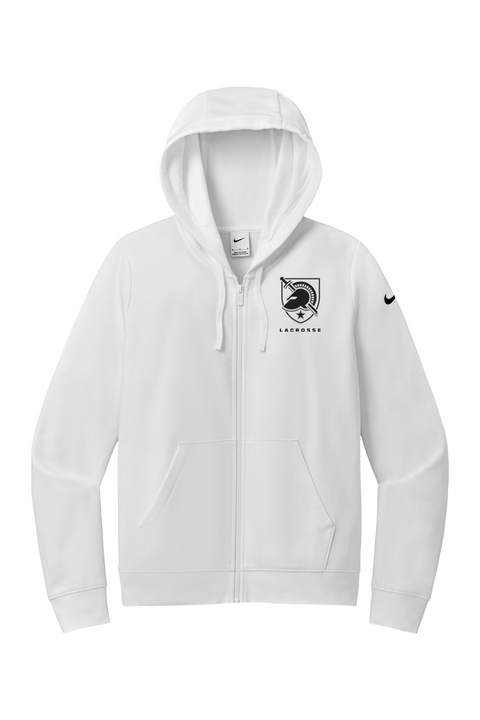 Nike Ladies Club Fleece Sleeve Swoosh Full-Zip Hoodie