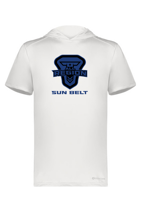 Holloway Adult Short Sleeve Hoodie Powered by Coolcore