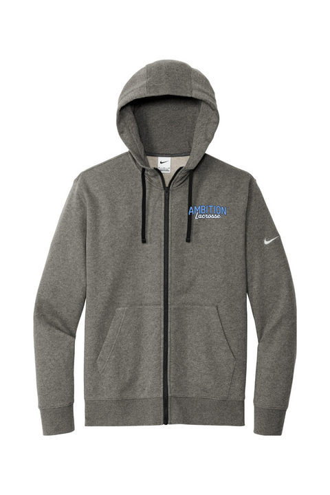 Nike Club Fleece Sleeve Swoosh Full-Zip Hoodie