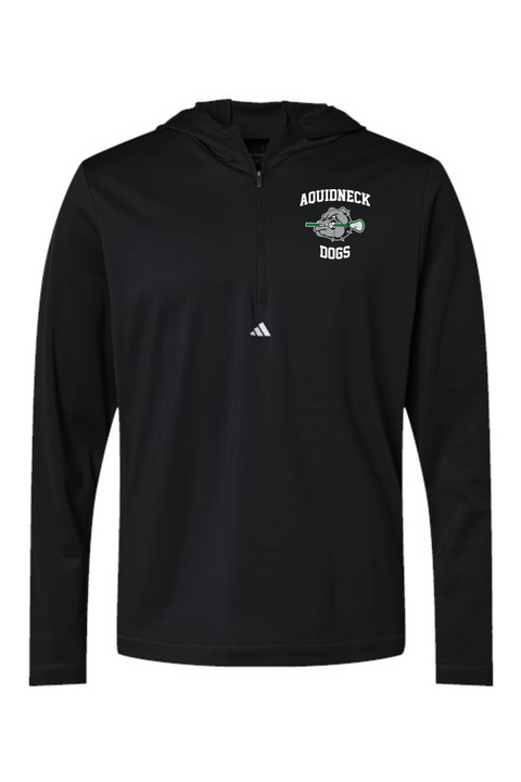 Adidas Lightweight Performance Quarter-Zip Hooded Pullover
