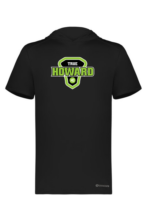 Holloway Adult Short Sleeve Hoodie Powered by Coolcore