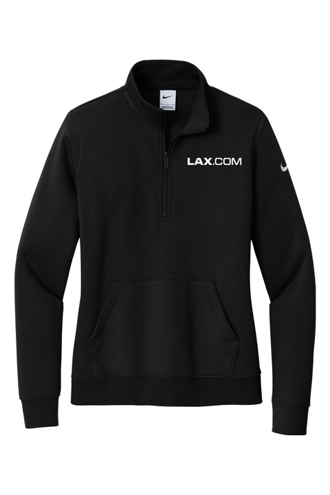 Nike Ladies Club Fleece Sleeve Swoosh 1/2-Zip